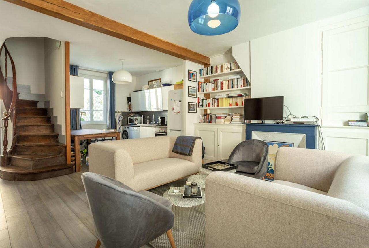 Grande Maison De Pecheur Pour 10 Terrasse Parking 滨海图维列 外观 照片